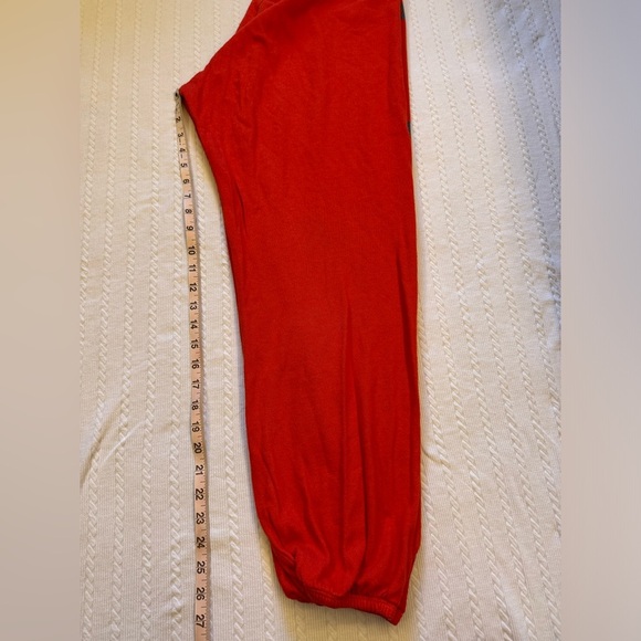 Loungewear Set SUNDRY top & pants Blue Stars in Red Size L/XL (3-4) - Picture 14 of 16